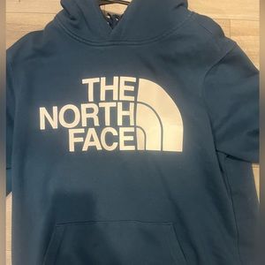 Blue Northface hoodie